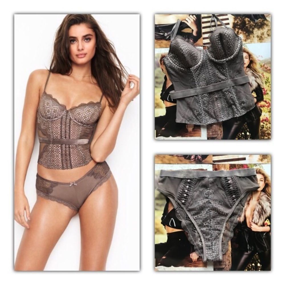 NWT Very Sexy corset and panty set